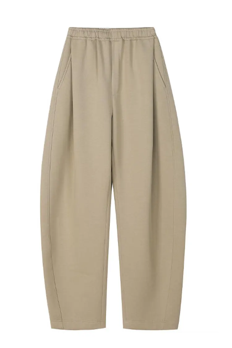 Damesportsbukser med løs pasform